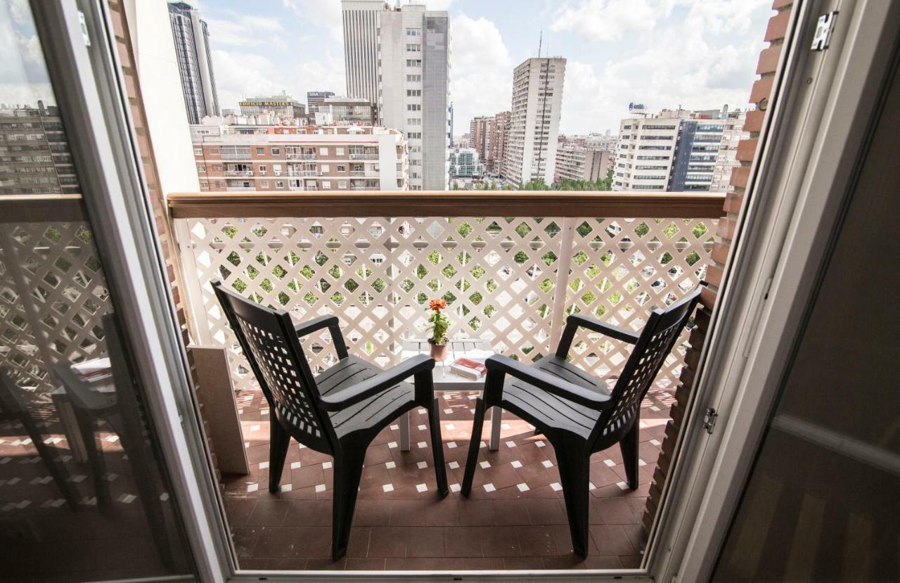 Elegant Retreat Business District Bernabeu Apartment Madrid Exterior photo